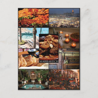 Cartão Postal Marraquexe - Maroc - Carte postale