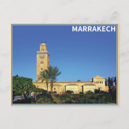 Cartão Postal Marraquexe - Marrocos