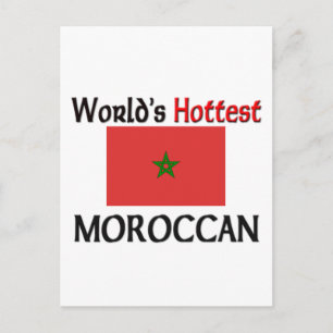 Cartão Postal Marrocos mais quente do mundo