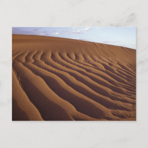 Cartão Postal Marrocos, Tinfou perto de Zagora), Dunas de areia,