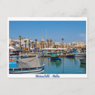 Cartão postal Marsaxlokk