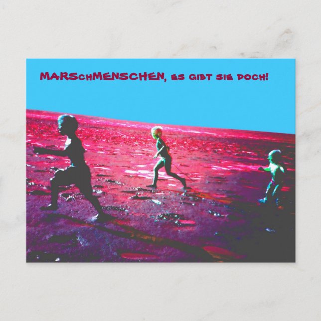 Cartão Postal MARSchMENSCHEN (Frente)