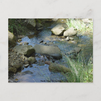 Cartão Postal Marsh Creek em Primavera