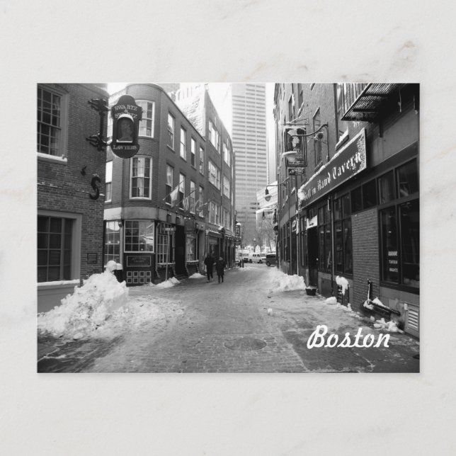 Cartão Postal Marshall Street (Frente)