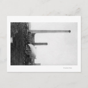 Cartão Postal Marshfield, Oregon View of Lumber Mills