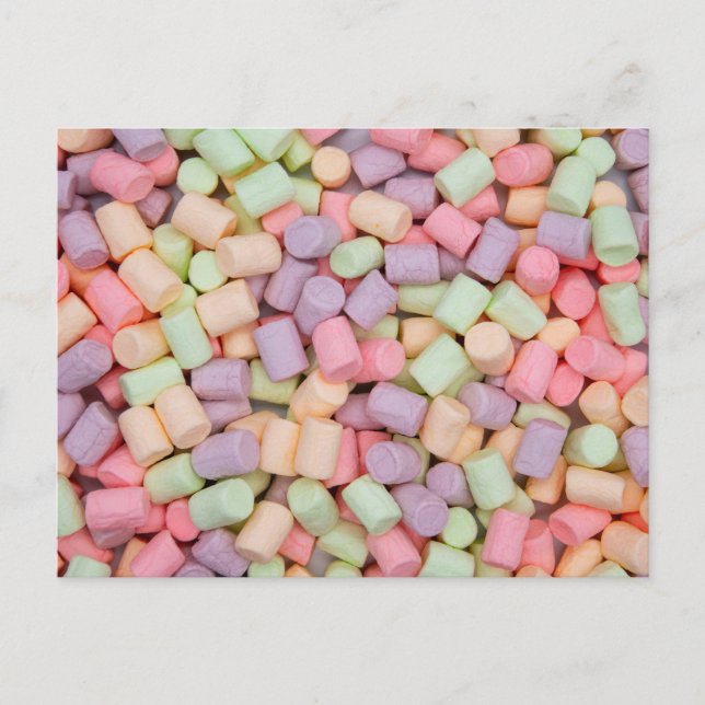 Cartão Postal Marshmallows (Frente)