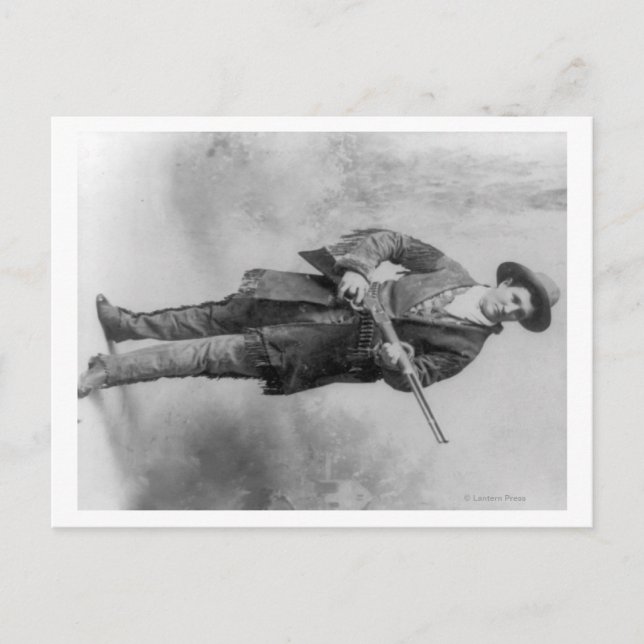 Cartão Postal Martha Canary "Calamity Jane" Retrato (Frente)