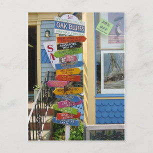 Cartão Postal Martha's Vineyard 2