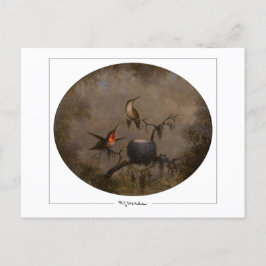 Cartão Postal Martin Johnson Heade #131 - Cartão-postal de arte