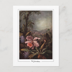 Cartão Postal Martin Johnson Heade #202 - Cartão-postal de arte