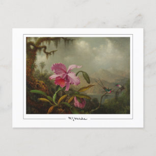 Cartão Postal Martin Johnson Heade #51 - Cartão-postal de arte