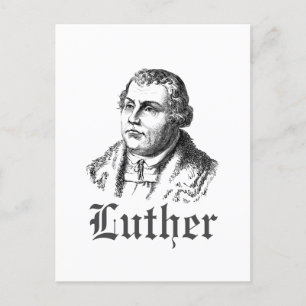 Cartão Postal Martin Luther