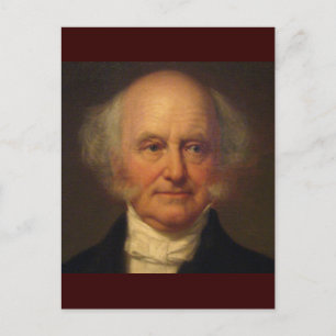 Cartão Postal Martin Van Buren 8º Presidente