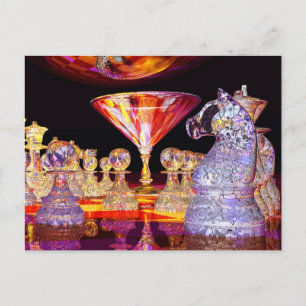 Cartão Postal Martini Chess