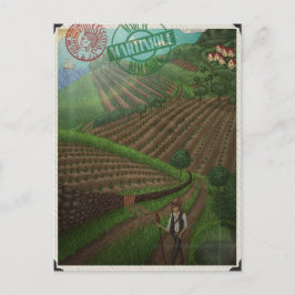 Cartão Postal Martinica por Ordovich