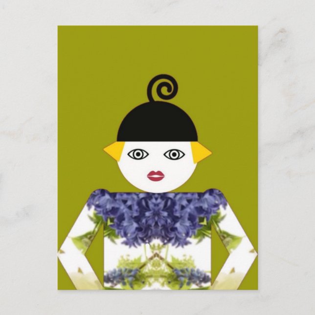 Cartão Postal Martzkin Blooming Postcard © 2012 M. Martz (Frente)