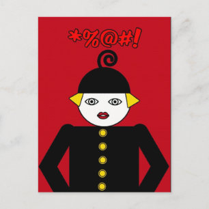 Cartão Postal Martzkin Pop Art Postcard © 2012 M. Martz
