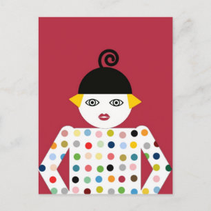 Cartão Postal Martzkin Pop Art Postcard © 2012 M. Martz