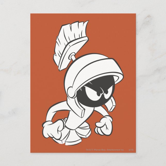 Cartão Postal MARVIN MARTIAN™ Expressive 2 (Frente)