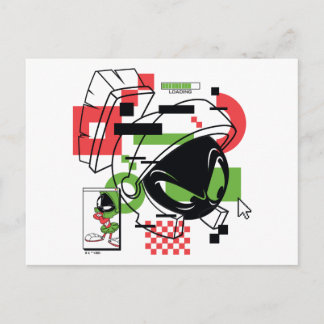Cartão Postal MARVIN THE MARTIAN™ Glitch