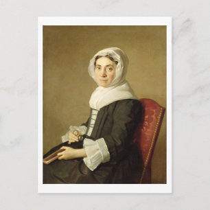 Cartão Postal Mary Adam, 1754 (óleo na canvas)