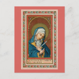 Cartão Postal Mary as Mater Dolorosa (Mãe das Tristezas) (SAU20)