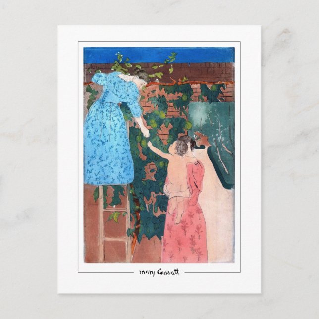 Cartão Postal Mary Cassatt #400 - Cartão-postal de arte (Frente)