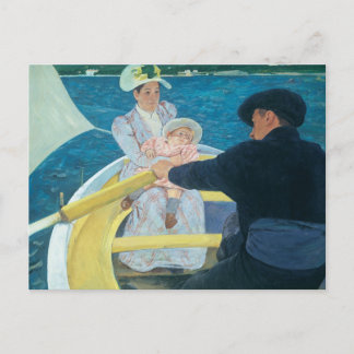 Cartão Postal Mary Cassatt - O Partido do Barco