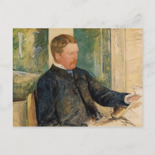Cartão Postal Mary Cassatt - Retrato de Alexandre J. Cassatt