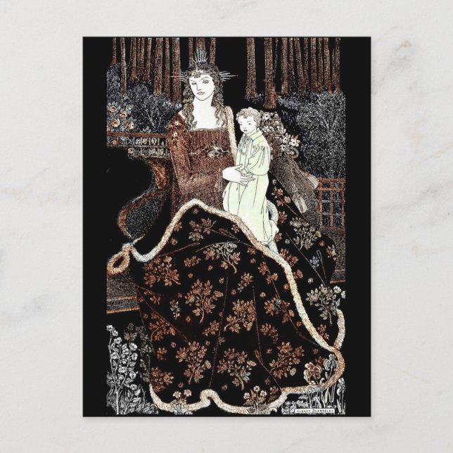 Cartão Postal Mary Holding Baby Jesus (Frente)