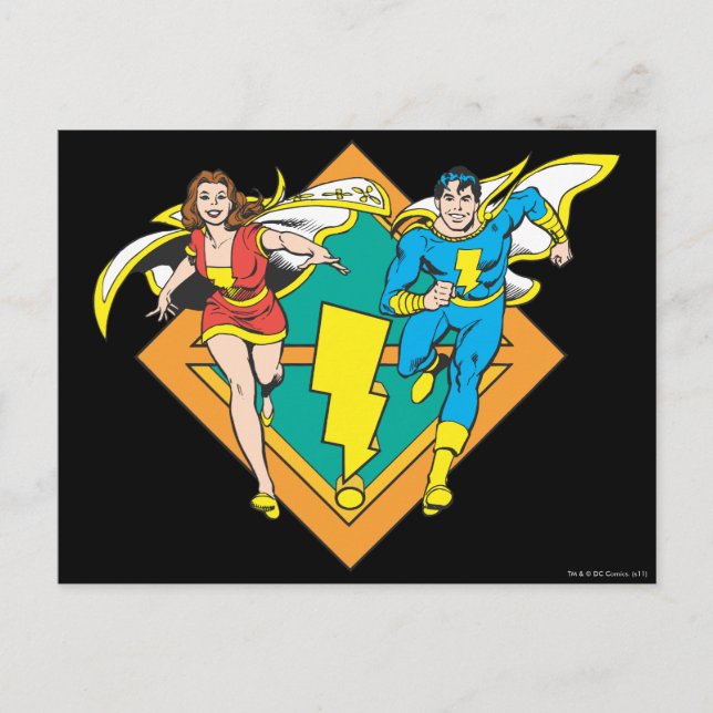 Cartão Postal Mary & Junior Run (Frente)