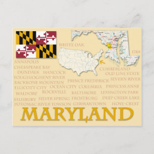 Cartão postal "Maryland"