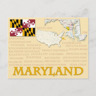 Cartão postal "Maryland"