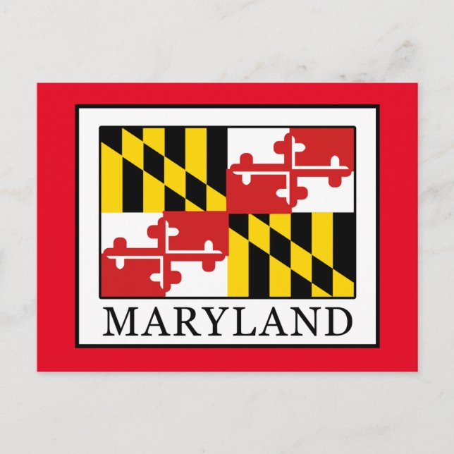 Cartão Postal Maryland (Frente)