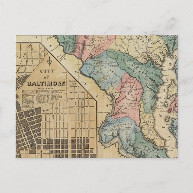Cartão Postal Maryland 8 (Frente)