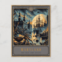 Maryland | Cartão-postal de arte gótica