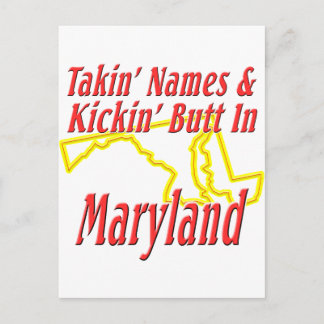 Cartão Postal Maryland - Kickin' Bumbum