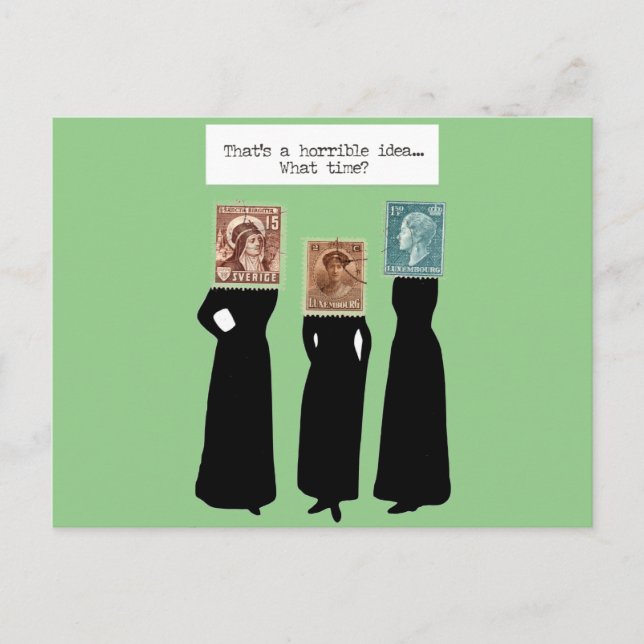 Cartão Postal más ideias (Frente)