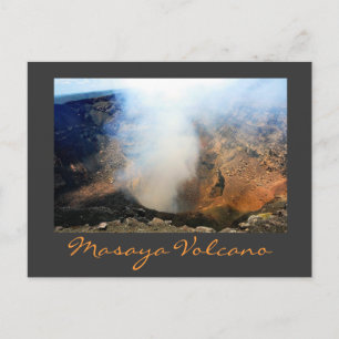 Cartão Postal Masaya Volcano, Nicarágua, C.A.