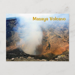 Cartão Postal Masaya Volcano, Nicarágua, C.A.