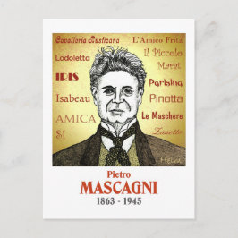 Cartão Postal Mascagni