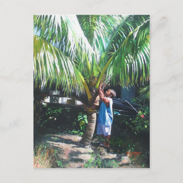 Cartão Postal Máscara 2014 do coco (Frente)