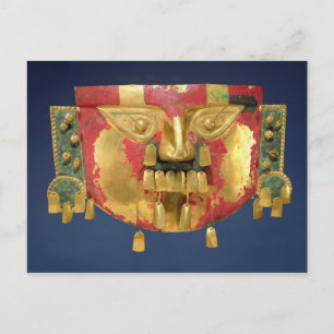 Cartão Postal Máscara Inca