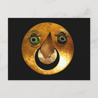 Cartão Postal Máscara Sun