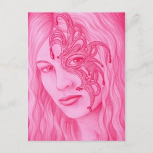 Cartão Postal Mascarada