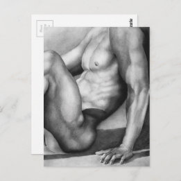 Cartão postal Masculine Art Male-nude Bodybuilder