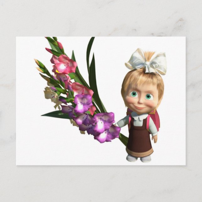 Cartão Postal masha (Frente)