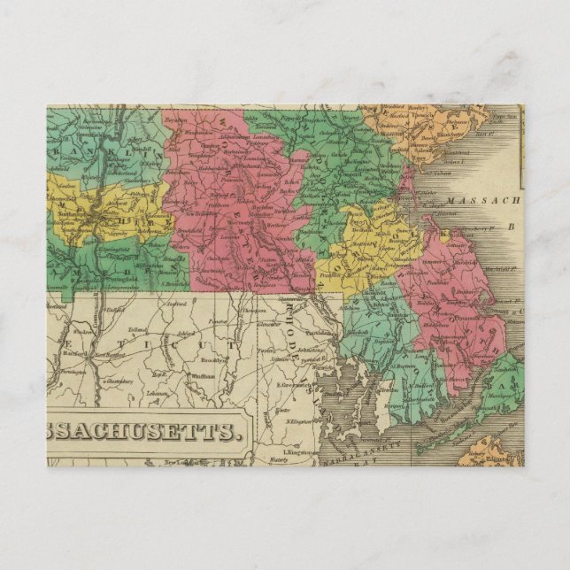 Cartão Postal Massachusetts 7 (Frente)