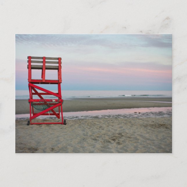 Cartão Postal Massachusetts, Gloucester, Praia de Good Harbor (Frente)