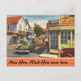 Cartão Postal Massachusetts, Rua Comercial.